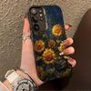 Sonnenblumen-Malerei Exquisite Luxus Hochwertige Handyhülle Handyhülle für Samsung Galaxy S26 S25 S24 S23 S22 S21 FE Ultra Plus