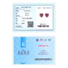 925 Silver Earrings Red Heart Diamond-studded Earrings Original Earring For Ladies Fashion Friend Party Daily Wear Gift
