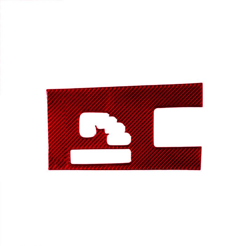 Pentru LEXUS IS250 300 350 2006-2012 Accesorii auto Interior Fibră de carbon Start Cercle TRC Comutator Wait Red Stickers