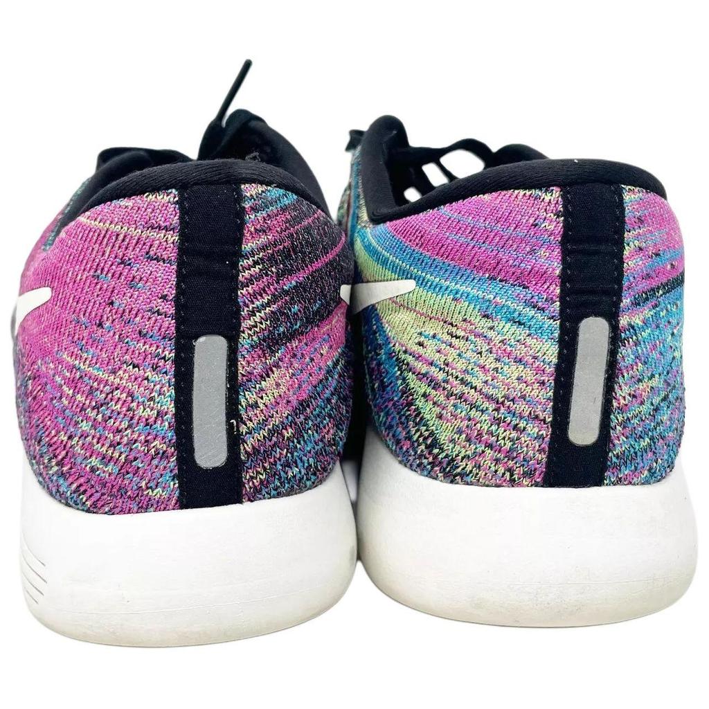Nike  LunarEpic Low Flyknit Fire Pink Women Sneakers Multi-Color Black Summit-White-Fire-Pink 843765-002