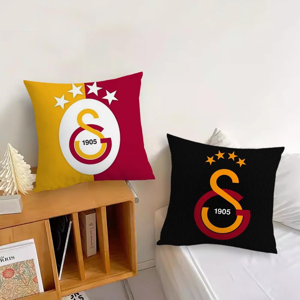 Turkey Sport-G-Galatasaray Club Pillow Case Sofa Bedside Table Bedroom Backrest Living Office Cushion Printed Square Multiple
