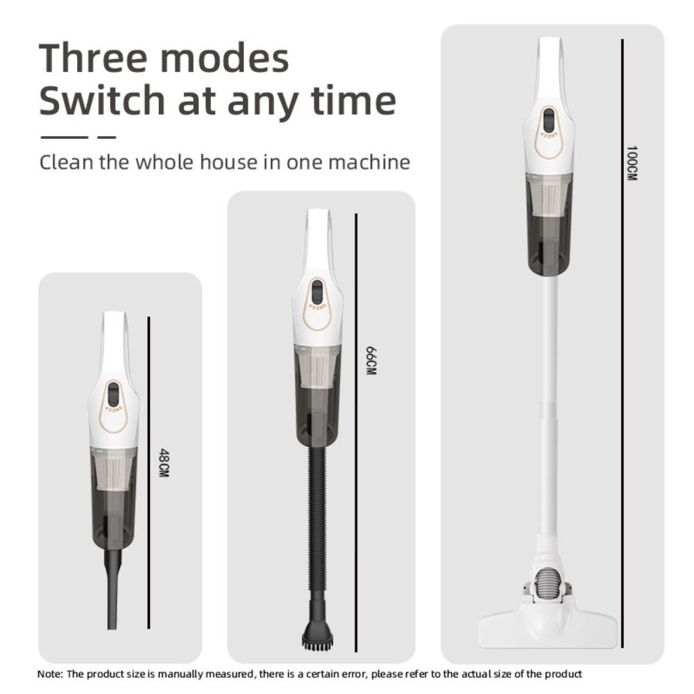 Handdammsugare Fordon Bärbar Trådlös Hushåll Liten Högsug Mini Högeffekt Mute Dammsugare