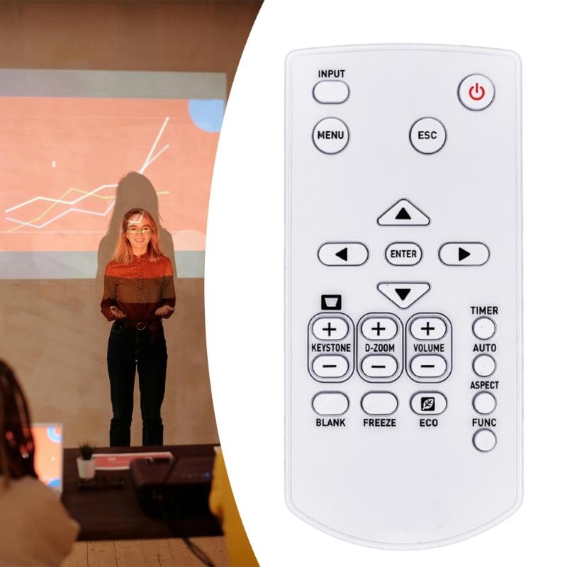 User Friendly ABS Remotes Control for Projectors YT140 YT151 XJV1 XJV2 Not Require Setups Sensitive Remotes Controller