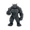 3D Printed Bull Figurine Novelty Middle Finger Bull Demon Statue Funny Muscle Bull Sculpture for Office Shelf Desk Decor