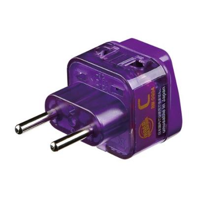 ROAD WARRIOR Overseas Power Conversion Plug Eleplug W RWD004 (C Type/All Europe)