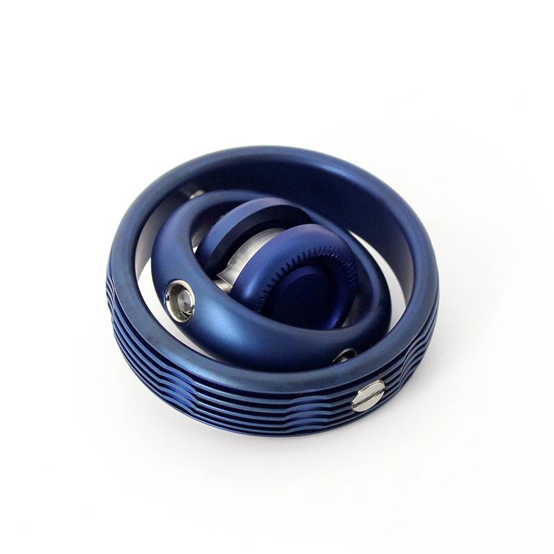 Neues Metallkreisel EDC Fingerspitzenkreisel Stressabbau Spielzeug Erwachsener Antistress Angst Stressabbau Gadgets Cooles Jungen Geschenk