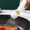 GIZMAC 2-in-1 Glass Oil Bottle, Soy Sauce Bottle, Vinegar Bottle, Oil Dispenser, Silicone Brush Head, Graduated Oil Pot, 135ml/150ml, Transparent, Dus