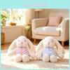 Plush Bunny Toy With Polyester Filling For Kids And Teens Gift