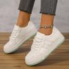 White Sneakers Women  Autumn Comfortable and Versatile Women's Vulcanized Shoes Casual Lace-up Platform Shoes Zapatos Mujer