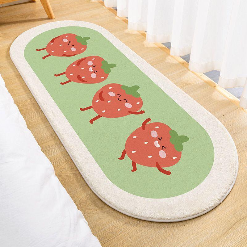 Bedroom Bed Rug Living Room Coffee Table Mat Toilet Door Toilet Door Absorbent Non-slip Foot Mat Bathroom Floor Mat