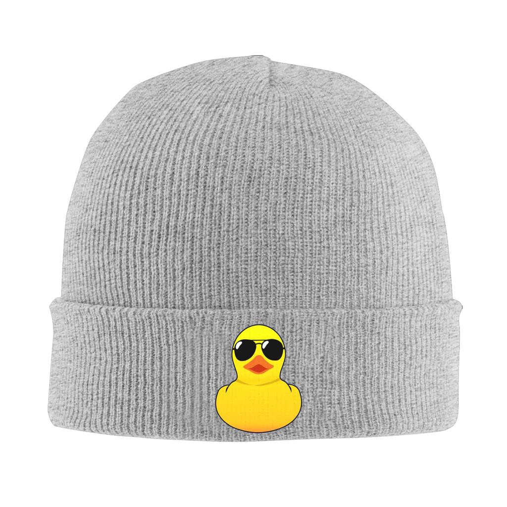 Cool Rubber Duck Warm Knitted Cap Winter Knit Bonnet Hat Skullies Beanies Hip Hop Caps for Unisex