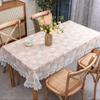 Printing Waterproof Table Cloth Anti Scalding and Anti Oil Lace PVC Tablecloth Home Coffee Tablecloth European Style Table Cloth