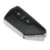 KDZA25 Fernbedienung Schlüsselhülle 3 Tasten Auto Smart Key Kartenetui Gehäuse Für VW Golf 8
