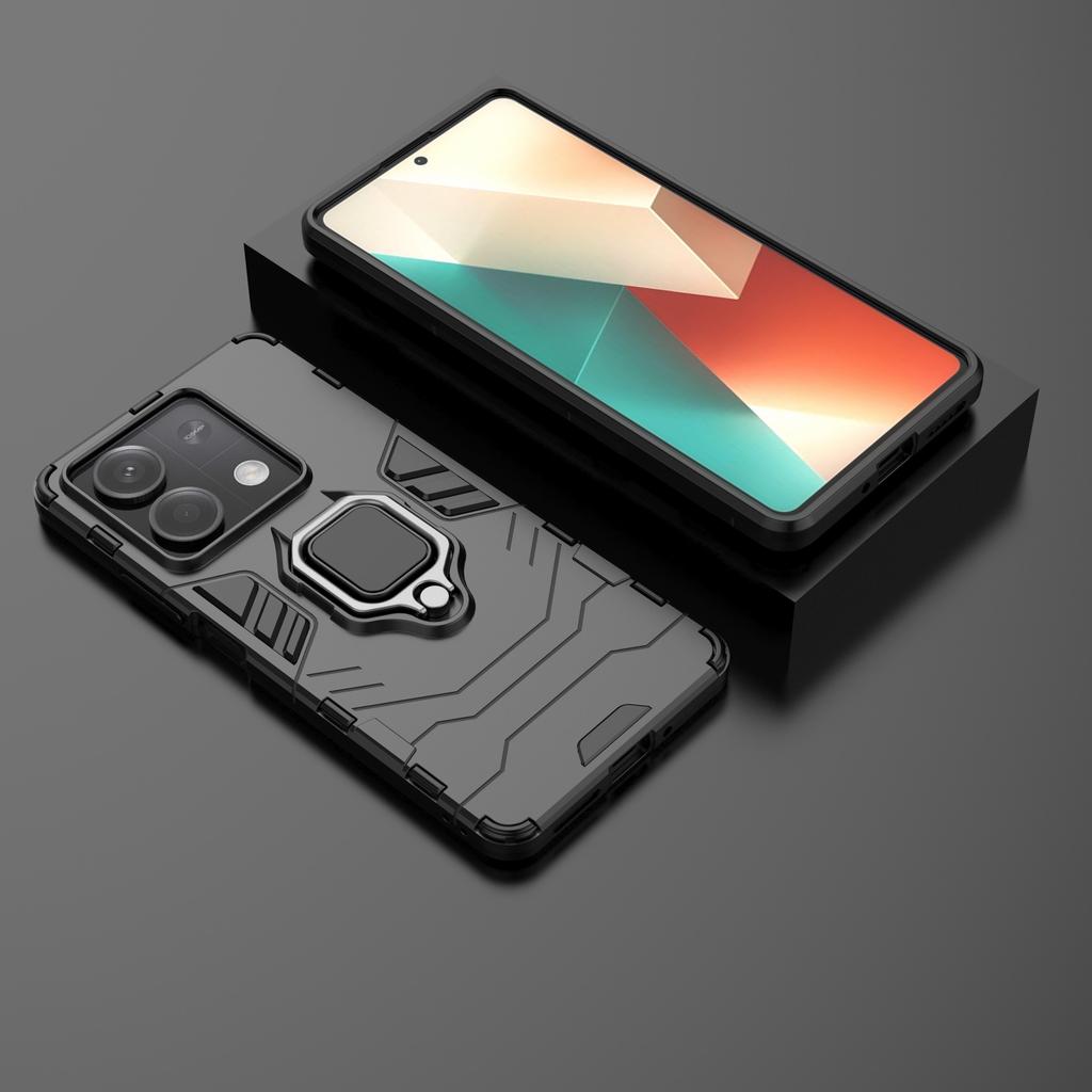 For Xiaomi Redmi Note 13 5G/Note 13 5G (China) Phone Case Anti-drop Cover with Kickstand