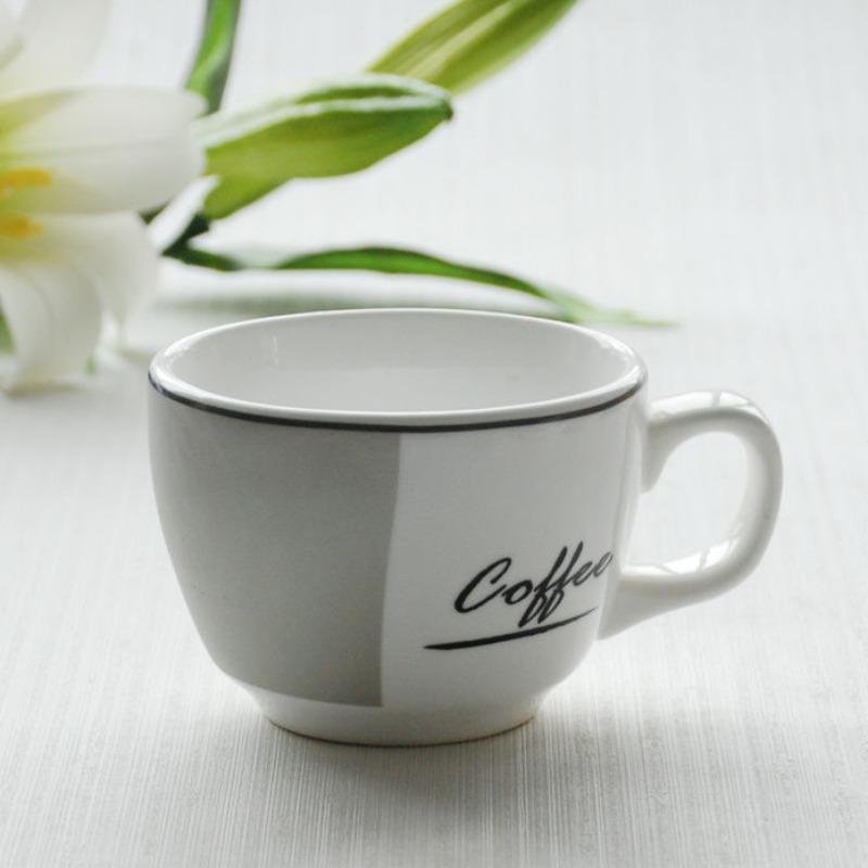 Set Creativo Tazza Opaca e Piatto Tazza in Ceramica, Tazzine da Caffè Espresso Specifiche Americane Tazze da Caffè Italiane, Tazza da Tè Pomeridiano 60ML/180ML/240ML