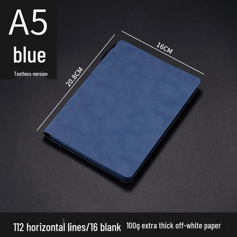 Customizable Sheepskin Notebook with Pen & Free Engraving - Company Logo 2025 Diary, A6/A5/B