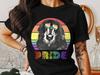 Mastiff Pride Dog T-Shirt, Rainbow Glasses Pup Graphic Tee, LGBTQ Support Casual Shirt, Fun Canine Lover Top, Unique Pet Pride Wear Unisex