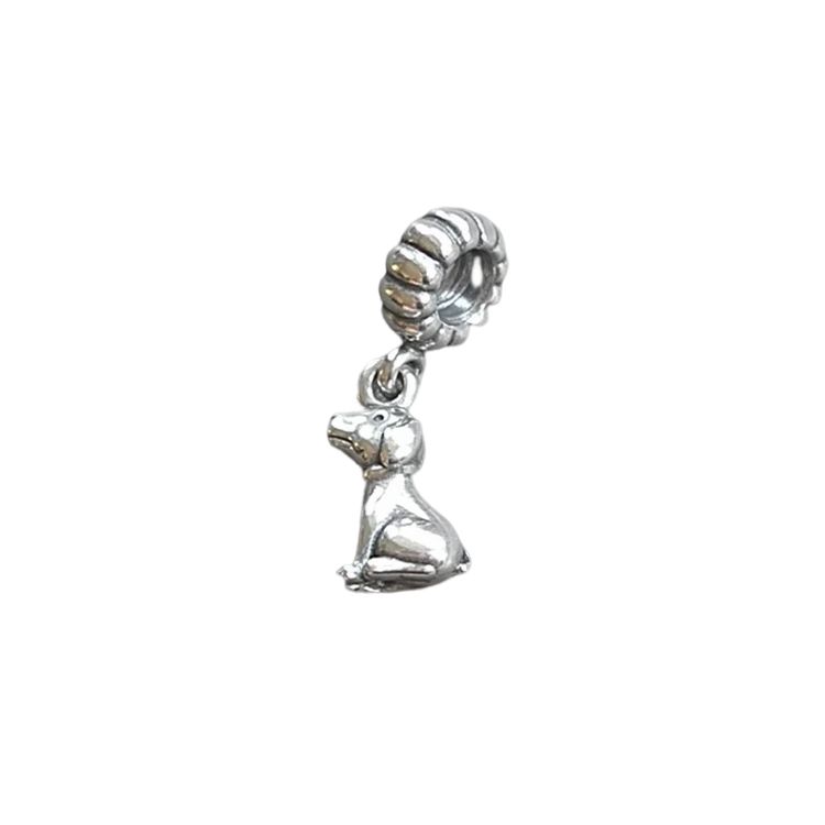 Pandora 12 Zodiac Dog Pendant Charm Women pendant Silver 791095 Silver,F