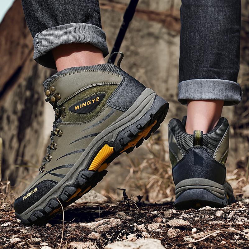 Men Boots Desert Combat Tactical Boots Outdoor Hiking Shoes Ankle Work Safty Sneakers