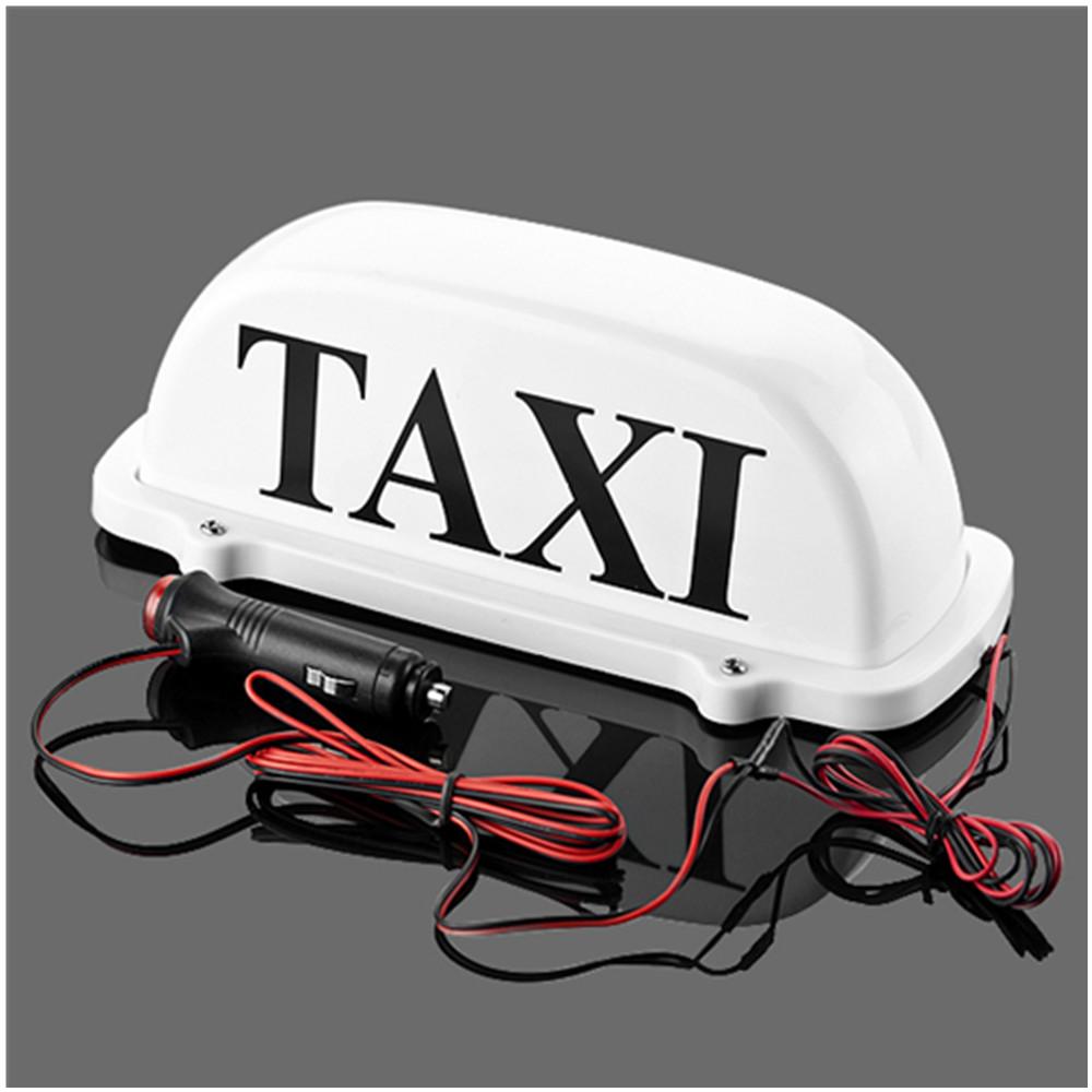 Waterproof Taxi Top Light Super Bright Purple LED Roof Sign Taxi Dome Light With 3Meter Power Plug Line