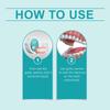 Denture Aesthetic Kit Cosmetic False Teeth Set Cover Teeth Gaps Keep Neat Comfortable