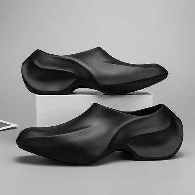 New Rain Shoes Non-slip Waterproof Shoes Casual Chef Shoes Thick Sole Wear-resistant Shoes Soft Sole