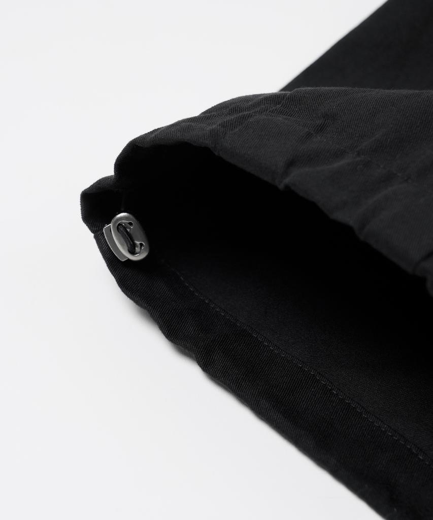 FRIZMWORKS Twill Cargo Balloon Pants _ Black