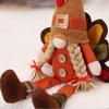 Cute Thanksgiving Turkey Statue Creative Miniature Figurine Sculpture  Home