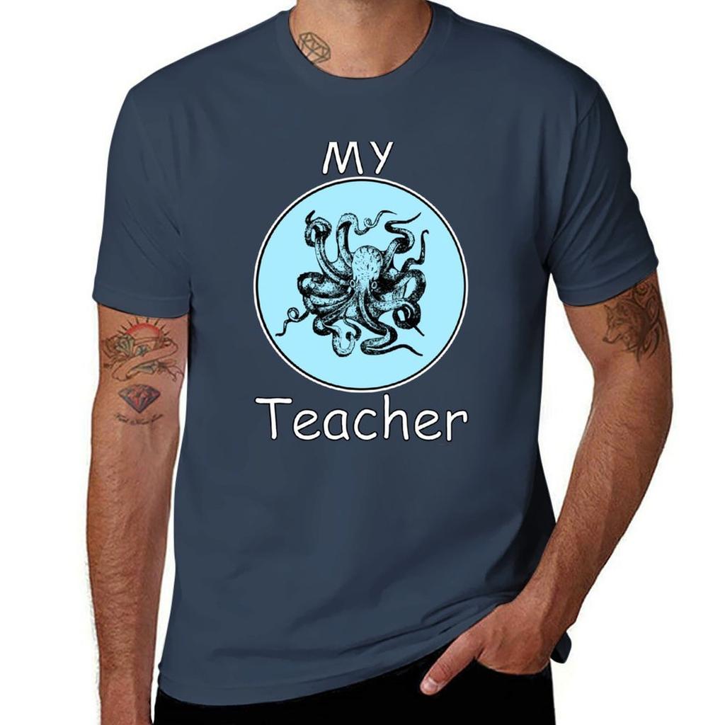 My Octopod Teacher My best friend ocean friend TShirt Quick Dry Light Sports TShirt