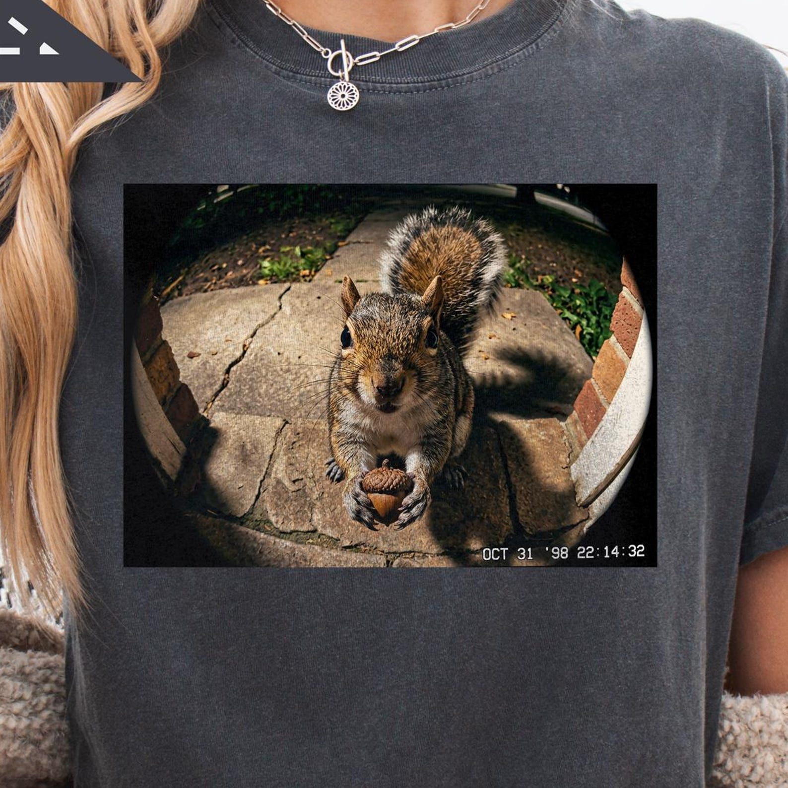 Squirrel Meme T-Shirt, Vintage 90s Y2K Graphic Tee, Vintage Retro Graphic Tee, ADHD Sensory Humor Tee XL