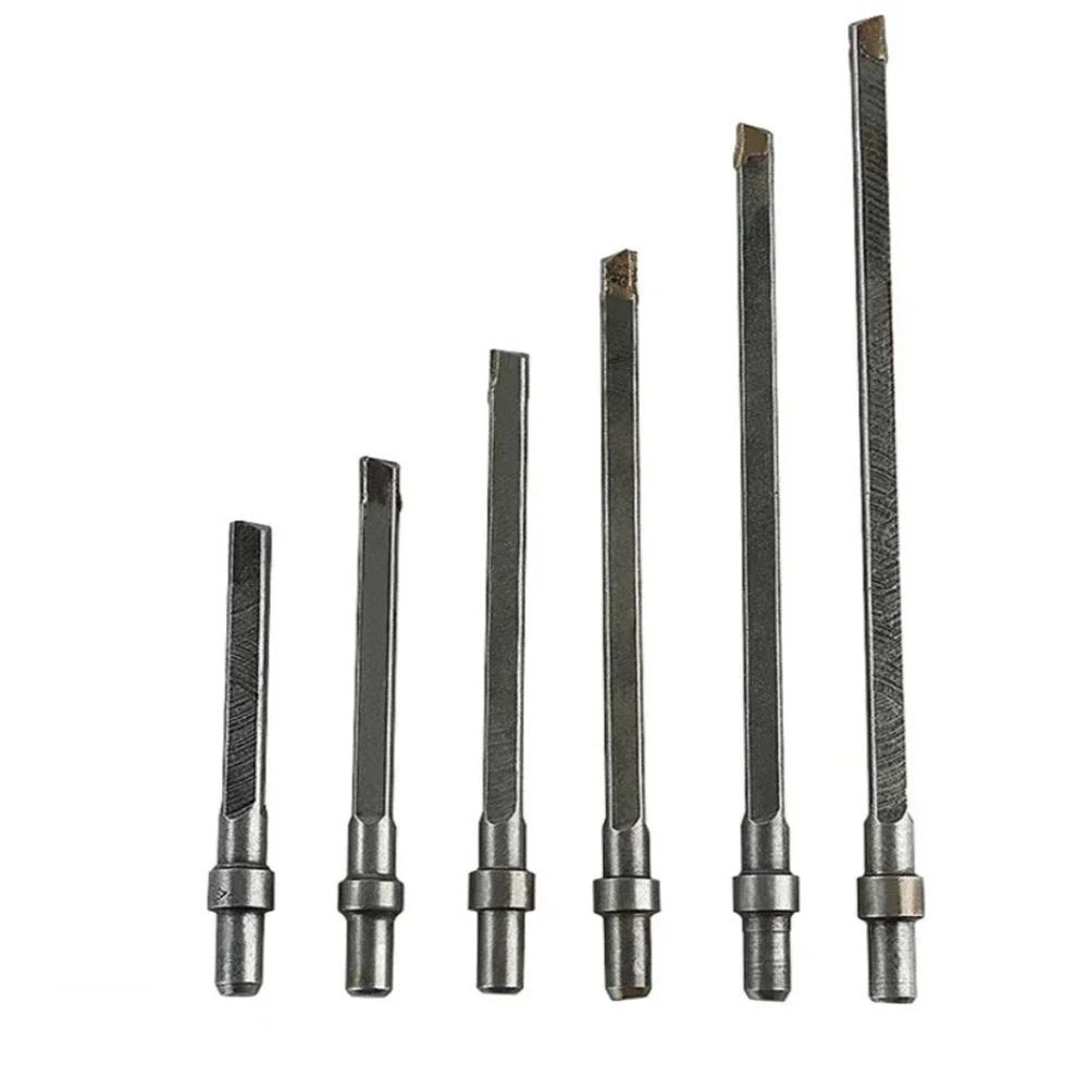 Portable Brand New Pneumatic Chisel Scraper Stone Carving Tools 4inch-9inch Accessories Carving Engraving Handheld