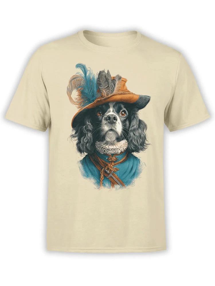 Musketeer Spaniel Dog Tshirt Unisex S