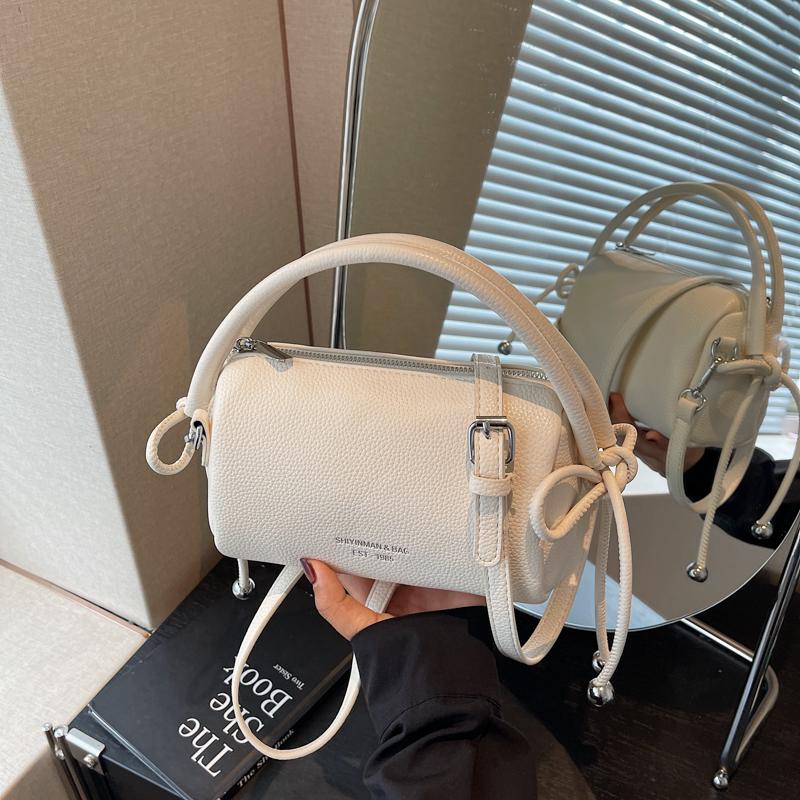 Fashion Letter Commuting Handbags For Women Summer Large Capacity Pu Leather Crossbody Bag Trend Versatile Shoulder Bags