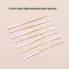 30/60pcs Nails Wood Cotton Swab Cleaning Microbrush Eyelash Sticks Buds Tip Ear Toothpick Makeup Eyebrow Sticks Glue Removing