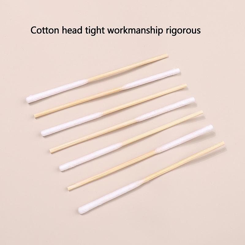 30/60pcs Nails Wood Cotton Swab Cleaning Microbrush Eyelash Sticks Buds Tip Ear Toothpick Makeup Eyebrow Sticks Glue Removing