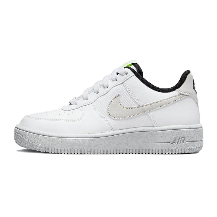 New Nike Air Force 1 Low Crater Next Nature White Light Bone GS DH8695-101