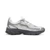 Li Ning Cushioning Abrasion Resistant Breathable Low Top Running Shoes Men's White Silver ARXW023-4