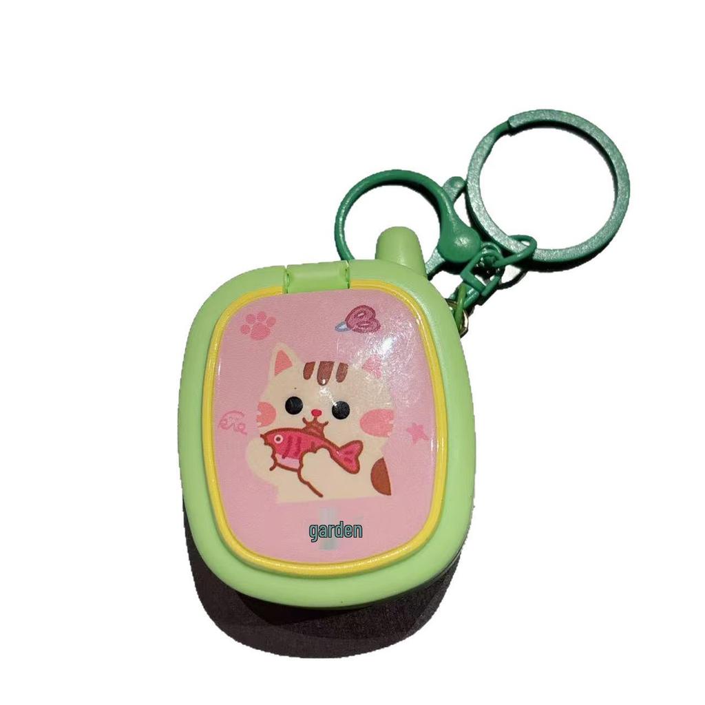 Portable Dance Machine Keychain: Stress-Relief, Cute Children's Toy & Backpack Pendant.