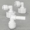 Fit 1/4" 3/8" OD Tube 90 Degree Elbow POM Quick Fitting Connector For Aquarium RO Water Filter Reverse Osmosis System