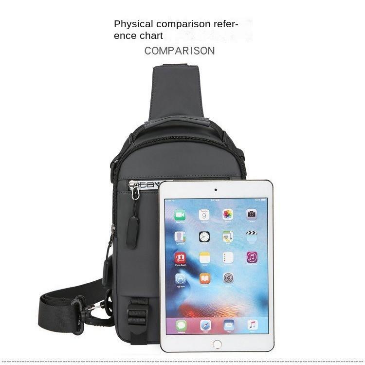 Uniszex melltáska Egyszerű tárolótáska Könnyű utazási kis hátizsák Kereszttestű táska Divat Alkalmi Egyágyas Táskák