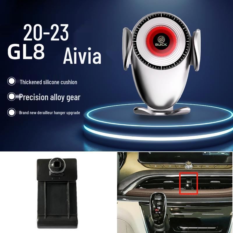 Buick Excelle Regal Verano GL8 Envision Car Phone Holder: New Navigation Gravity Mount