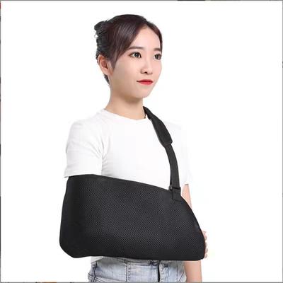 Solid Color Arm Fracture Sling Adjustable Forearm Sling Mesh Material Breathable Medical Wrist Elbow Support Fixator