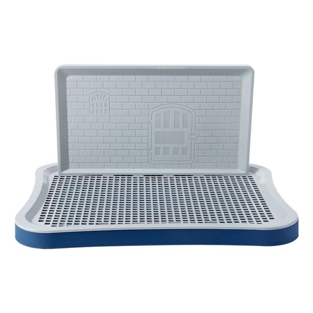 Splash-Proof Puppy Training Potty Non-slip Dog Potty Tray Portable Dog Litter Box  Pet Training