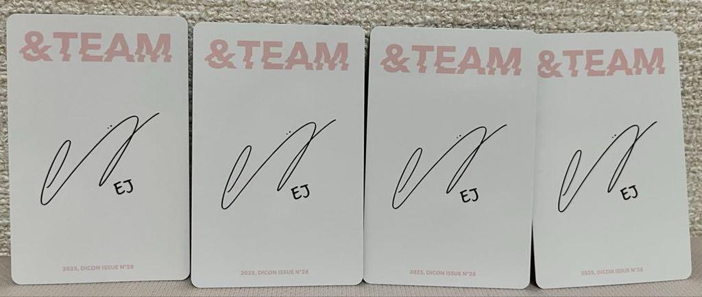 [USED] &TEAM EJ DICON D'PARTMENT B-TYPE Trading Card