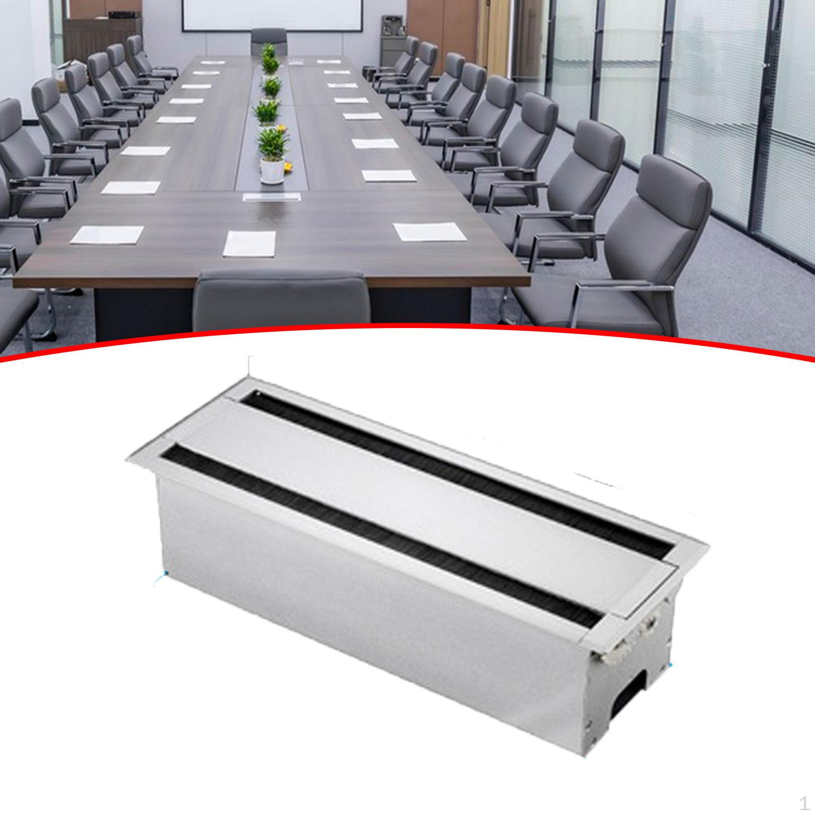 

Компьютерный стол Коробка для протяжки кабелей Органайзер для проводов Втулка для проводов Офис Дом 40 cmx14.5 cmx10 cm