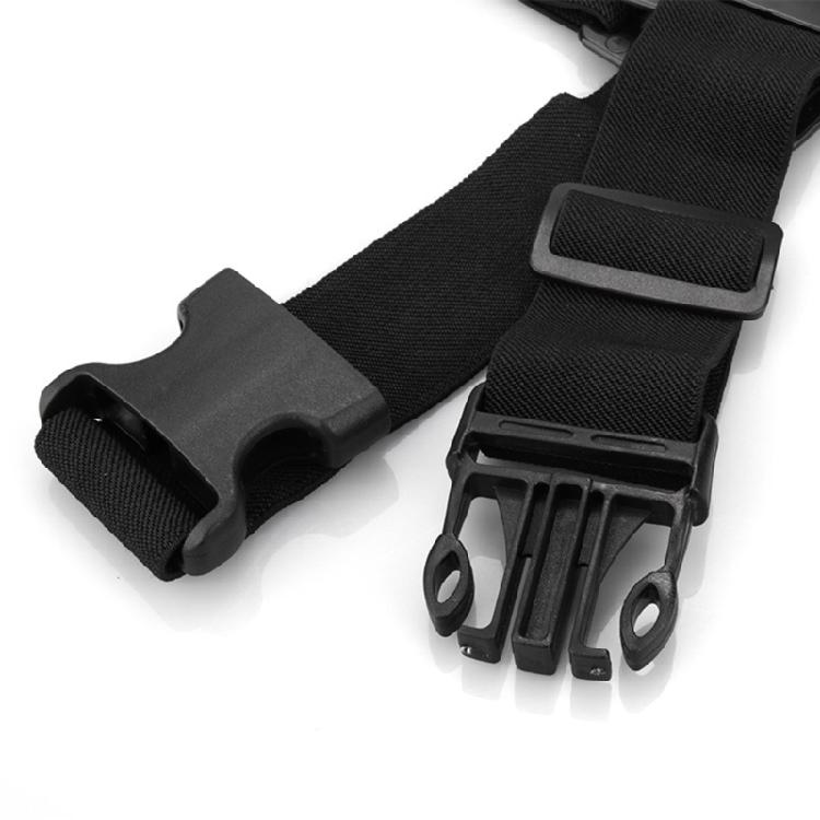 PC Nylon Chest Harness Adapter Strap Mount Providing 360 Degree Rotation For Sports Camera Mounting