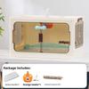 Parrot Brooder with Air Heating System Smart Constant Temperature Hand Rearing Incubator Winter Insulated Habitat for Young Bird