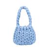 ins handmade knitted bag DIY material bag homemade coarse wool bag Icelandic thread bag armpit bag shoulder bag homemade trendy