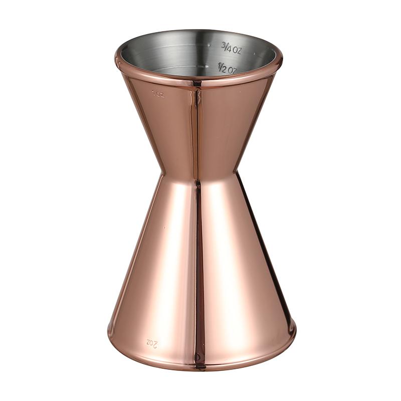 1OZ/2OZ Cocktail Jigger Double Wall Bar Measuring Cup Heavyweight Bar Tool