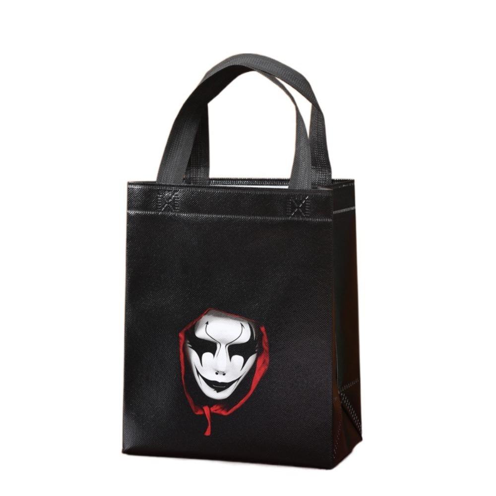 Cartoon Halloween Non-woven Handbag Printed Pumpkin Creative Bag Trendy Halloween Gift Bag  Gifts